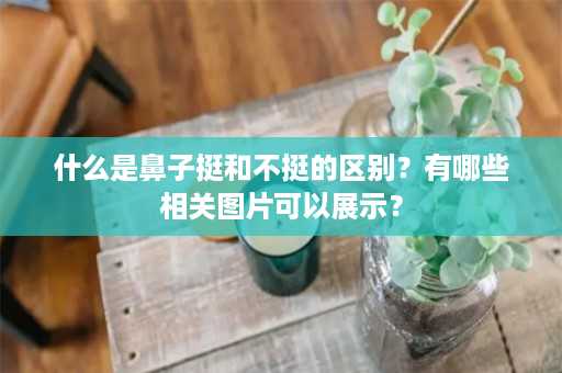 什么是鼻子挺和不挺的区别？有哪些相关图片可以展示？