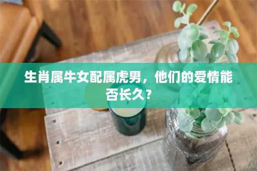 生肖属牛女配属虎男，他们的爱情能否长久？