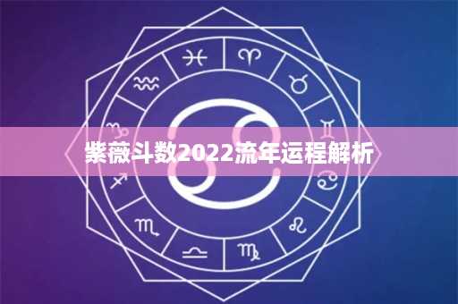 紫薇斗数2022流年运程解析