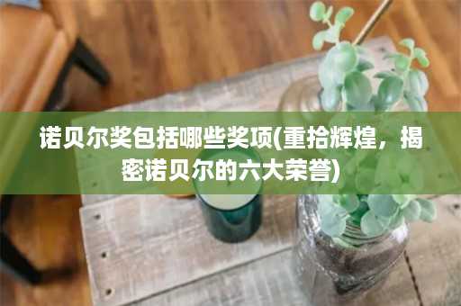 诺贝尔奖包括哪些奖项(重拾辉煌，揭密诺贝尔的六大荣誉)