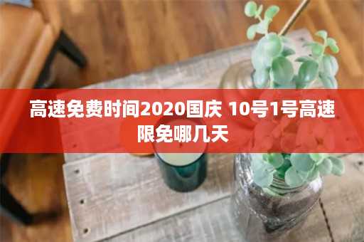 高速免费时间2020国庆 10号1号高速限免哪几天