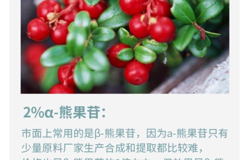 熊果苷祛斑有副作用吗(n°1熊果苷祛斑的危害)